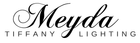 Meyda Tiffany Lighting logo in black script on a white background