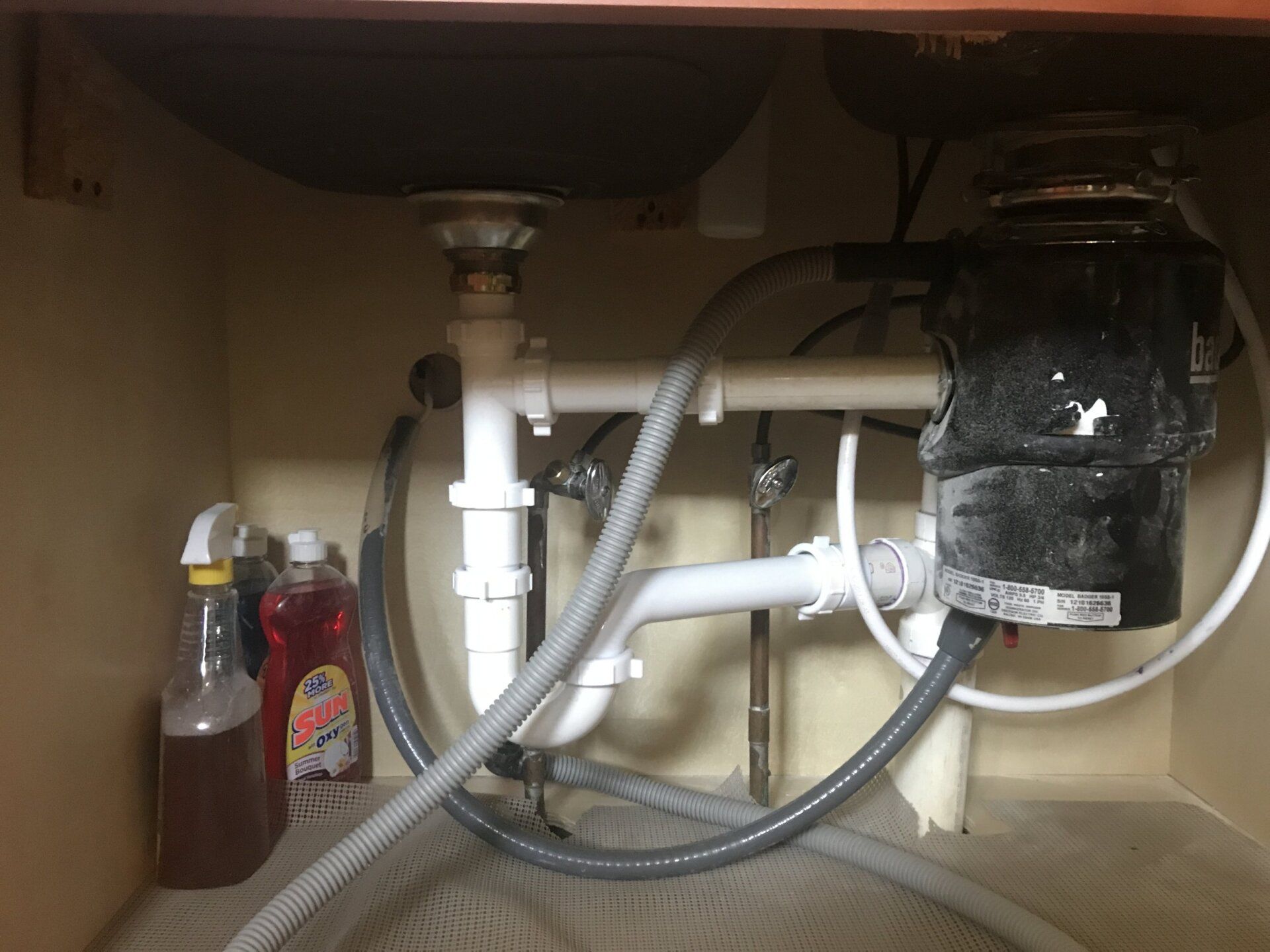 Under the Kitchen Sink — Randleman, NC — NG Plumbing