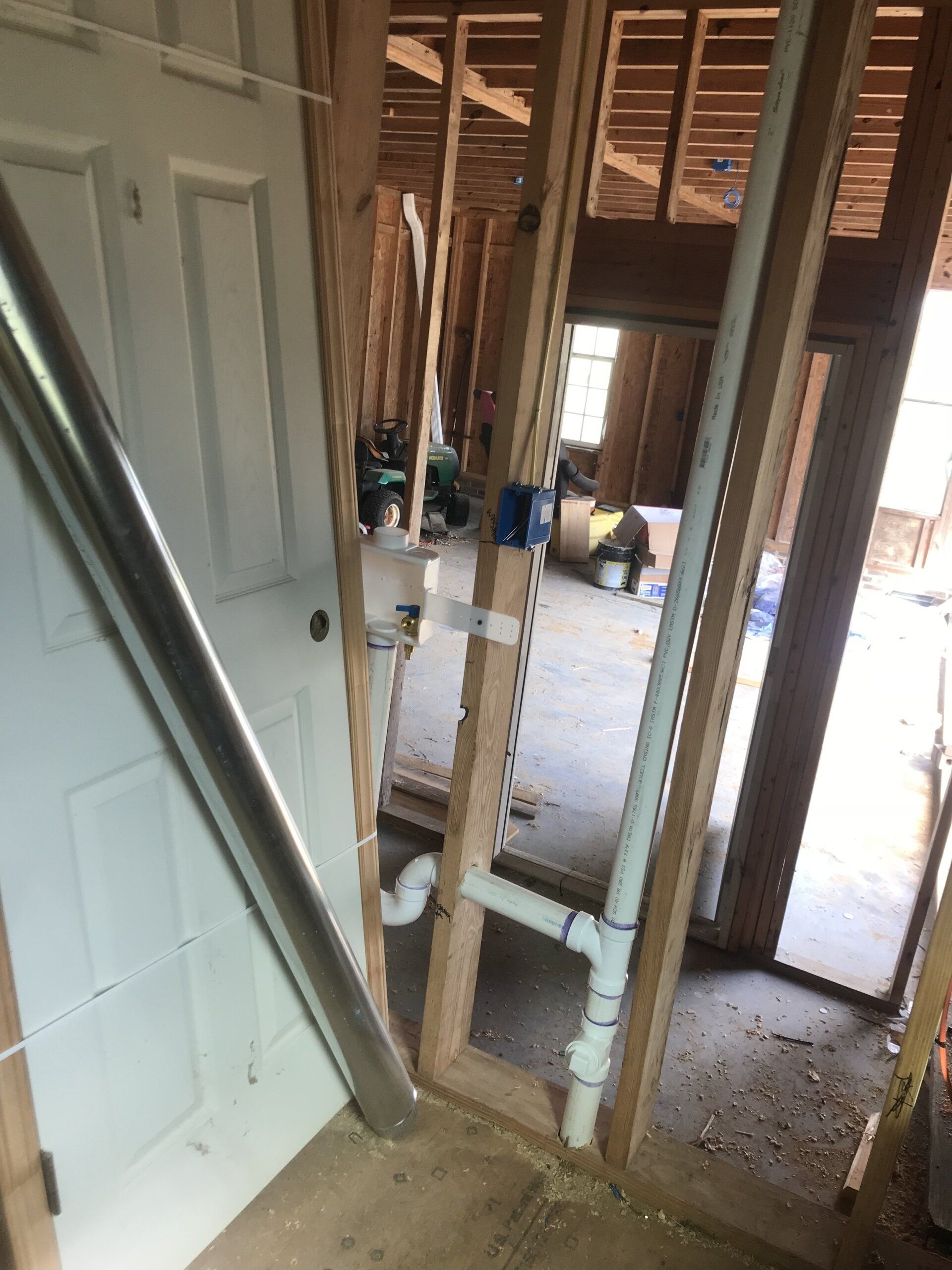 Installation of Pipe on House — Randleman, NC — NG Plumbing