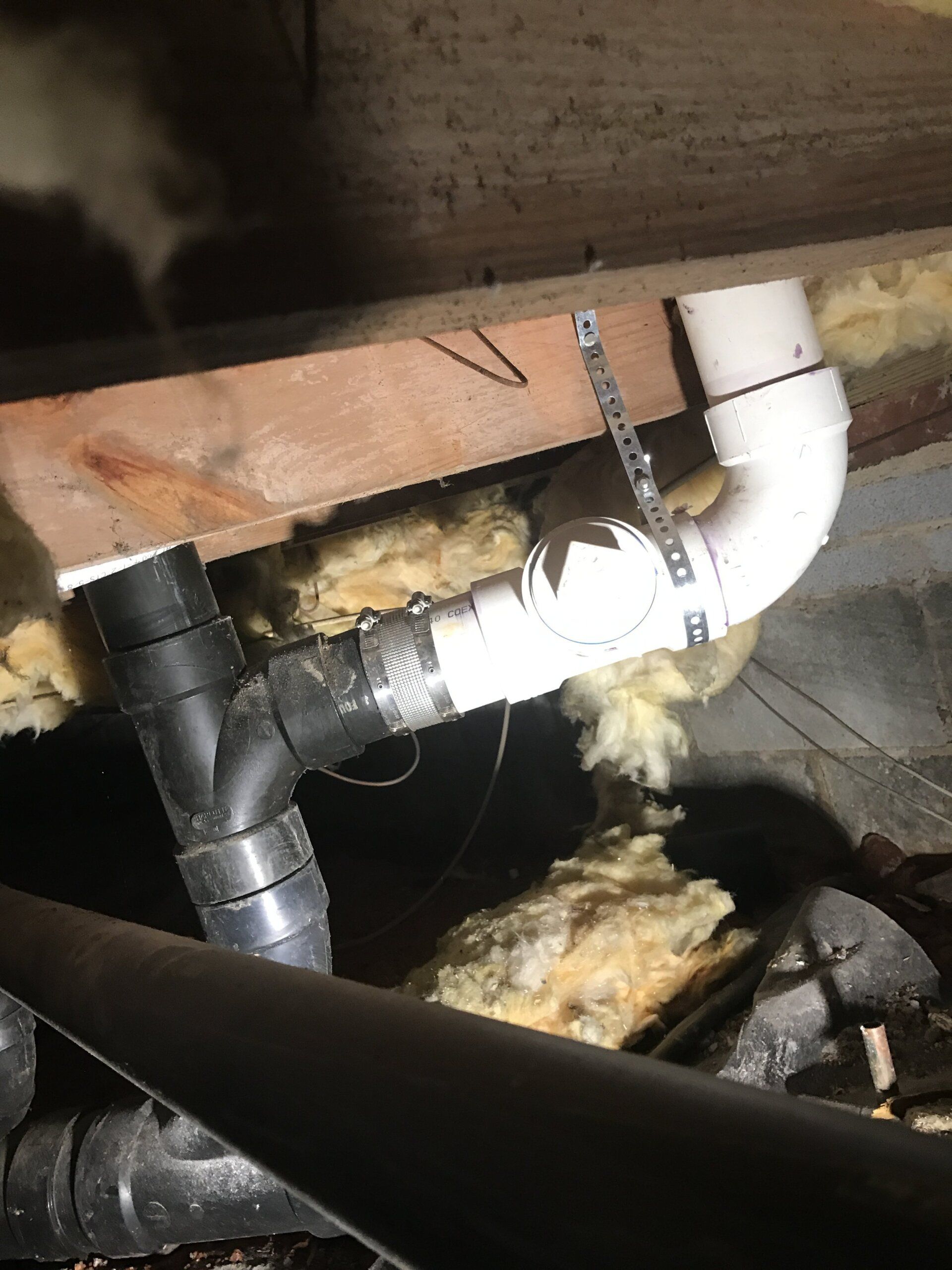Black and White Pipes — Randleman, NC — NG Plumbing