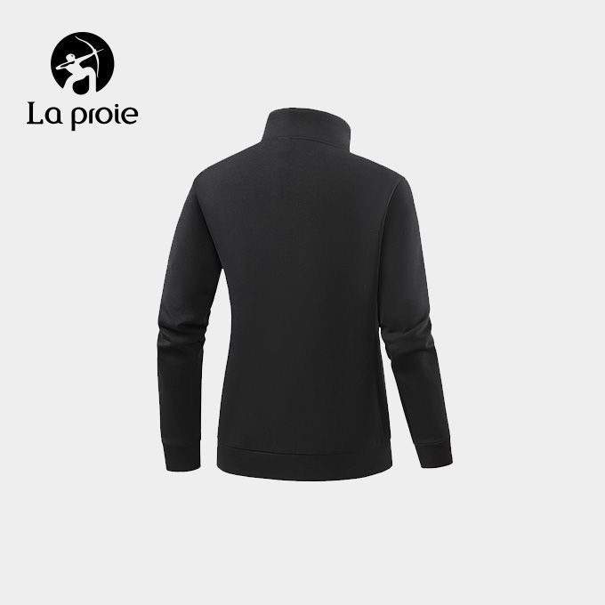 時尚女款立領風衣-黑(CGB472041)