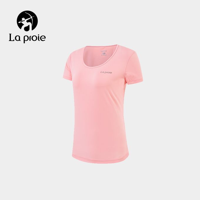 女款冰感涼爽機能圓領T恤-粉嫩(CH1962444)