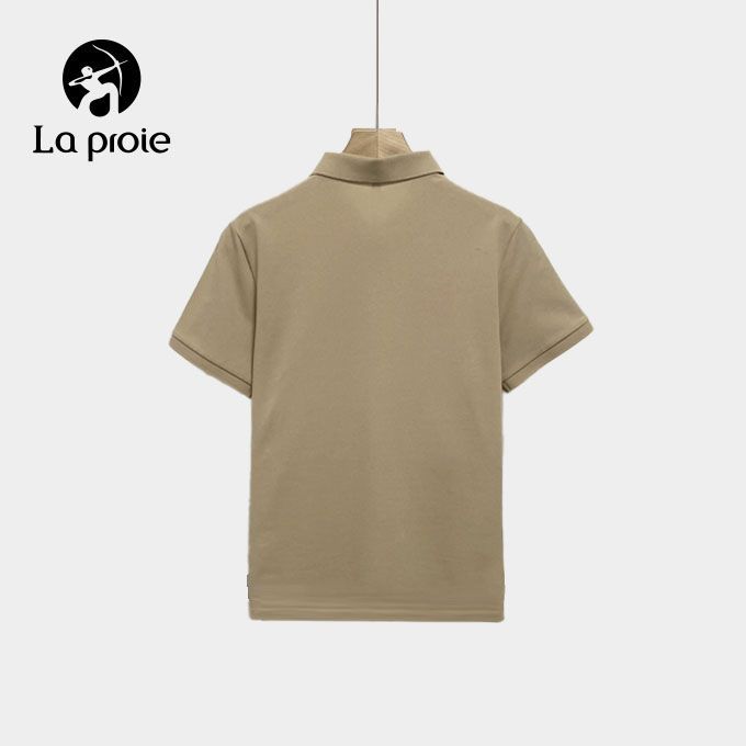 (TEAM)男款冰涼紳型POLO針織衫-卡其色(CHB561313)