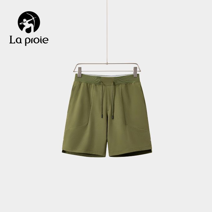 (TEAM)男女同款冰絲防走光運動短褲-(CVB561089)