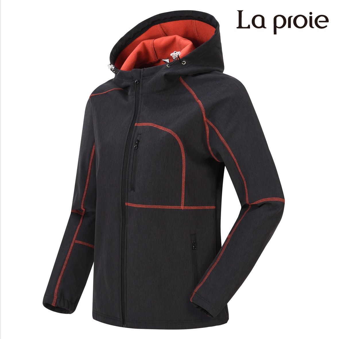 輕旅彈力軟殼外套-煤黑(CT1872365)