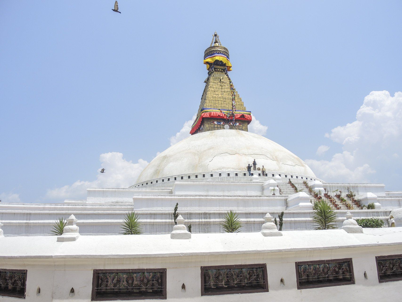 Stupa von Bodnath, Kathmandu, Nepal, 2015