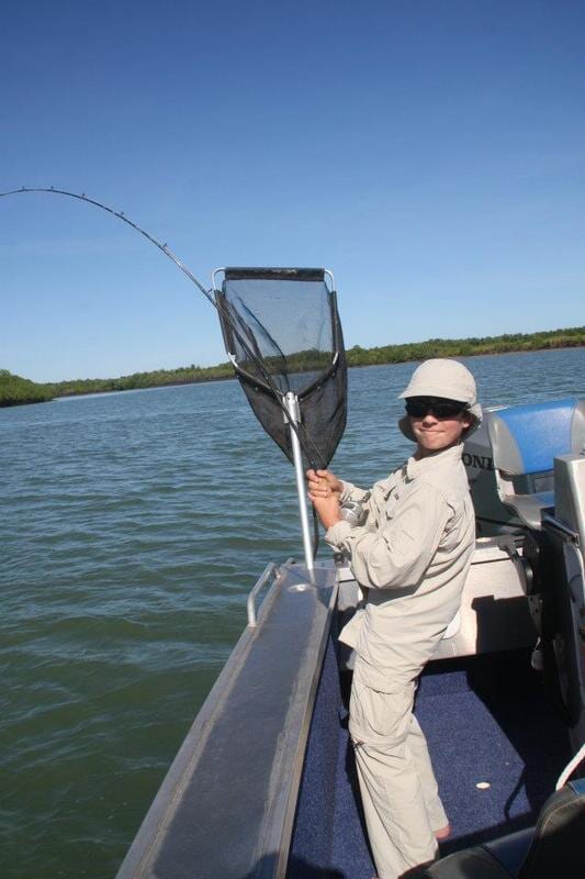 Fisherwoman — Dean Jackson Guided Tours in Winnellie, NT