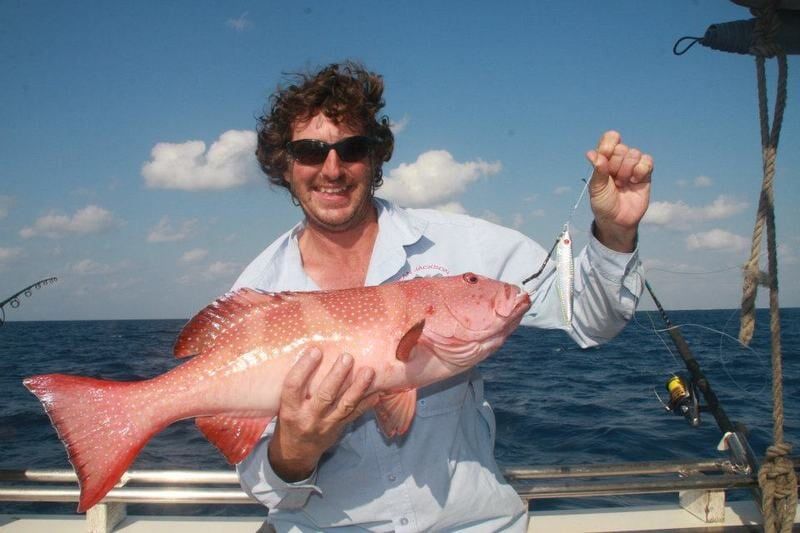 Man catch a fish — Dean Jackson Guided Tours in Winnellie, NT
