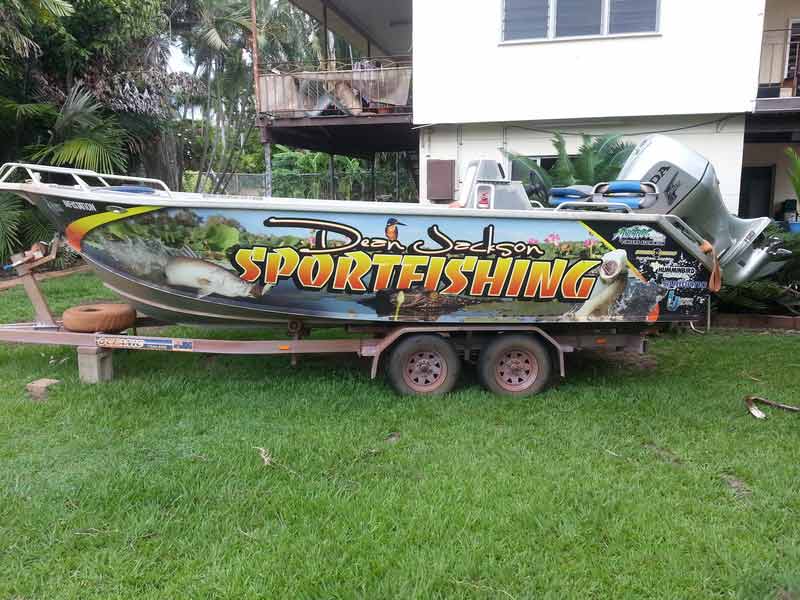 Sportfishing boat — Dean Jackson Guided Tours in Winnellie, NT
