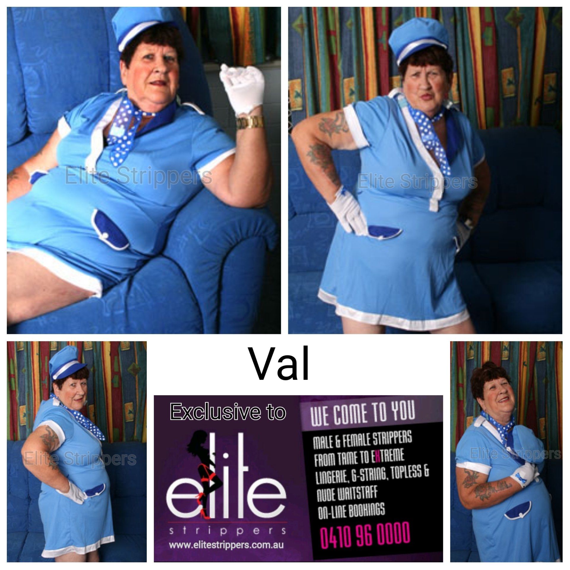 Val - Elite Strippers Granny Gram