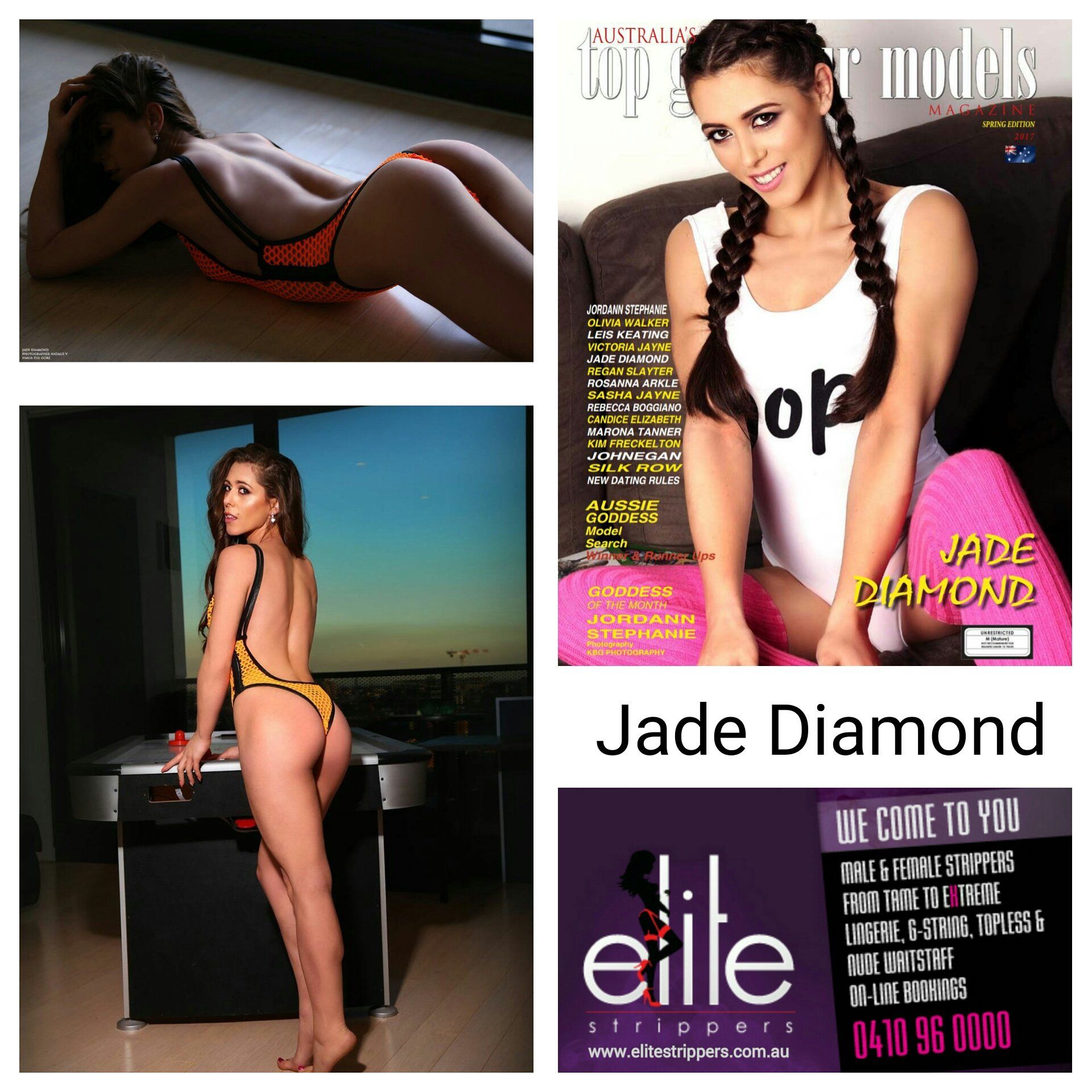 Jade Diamond Melbourne Elite Stripper