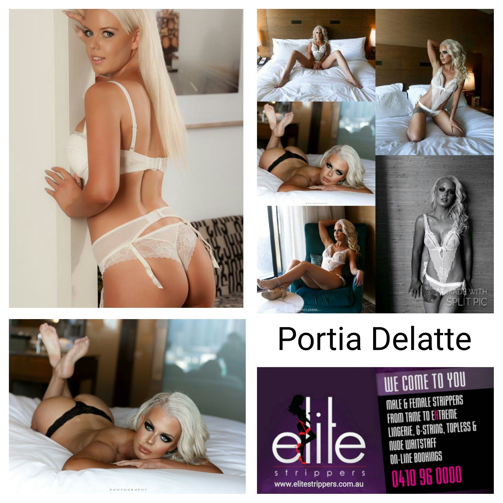 Portia Delatte Melbourne Elite Stripper