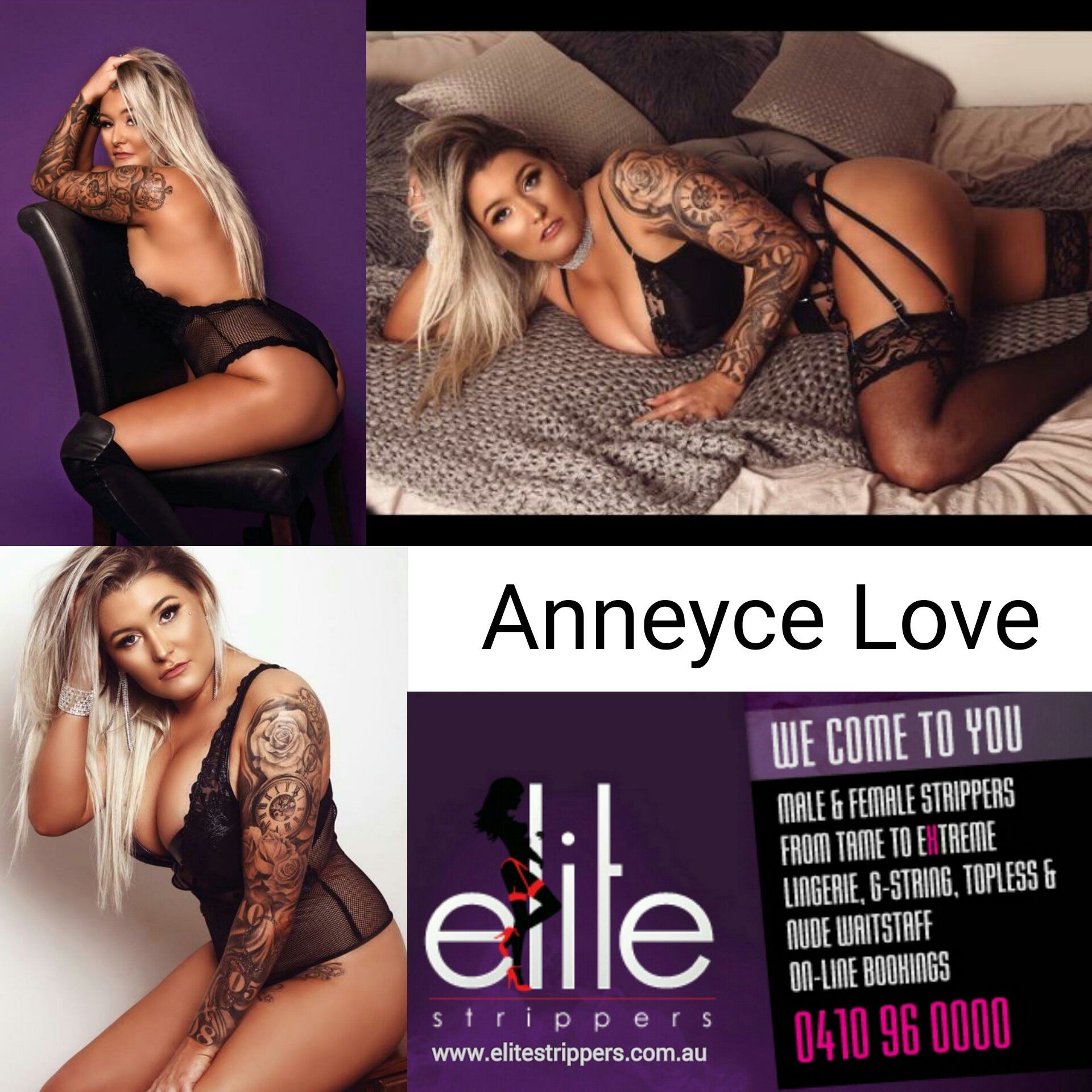 Anneyce Love Melbourne Elite Stripper