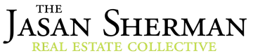 The logo for the jasan sherman real estate collective
