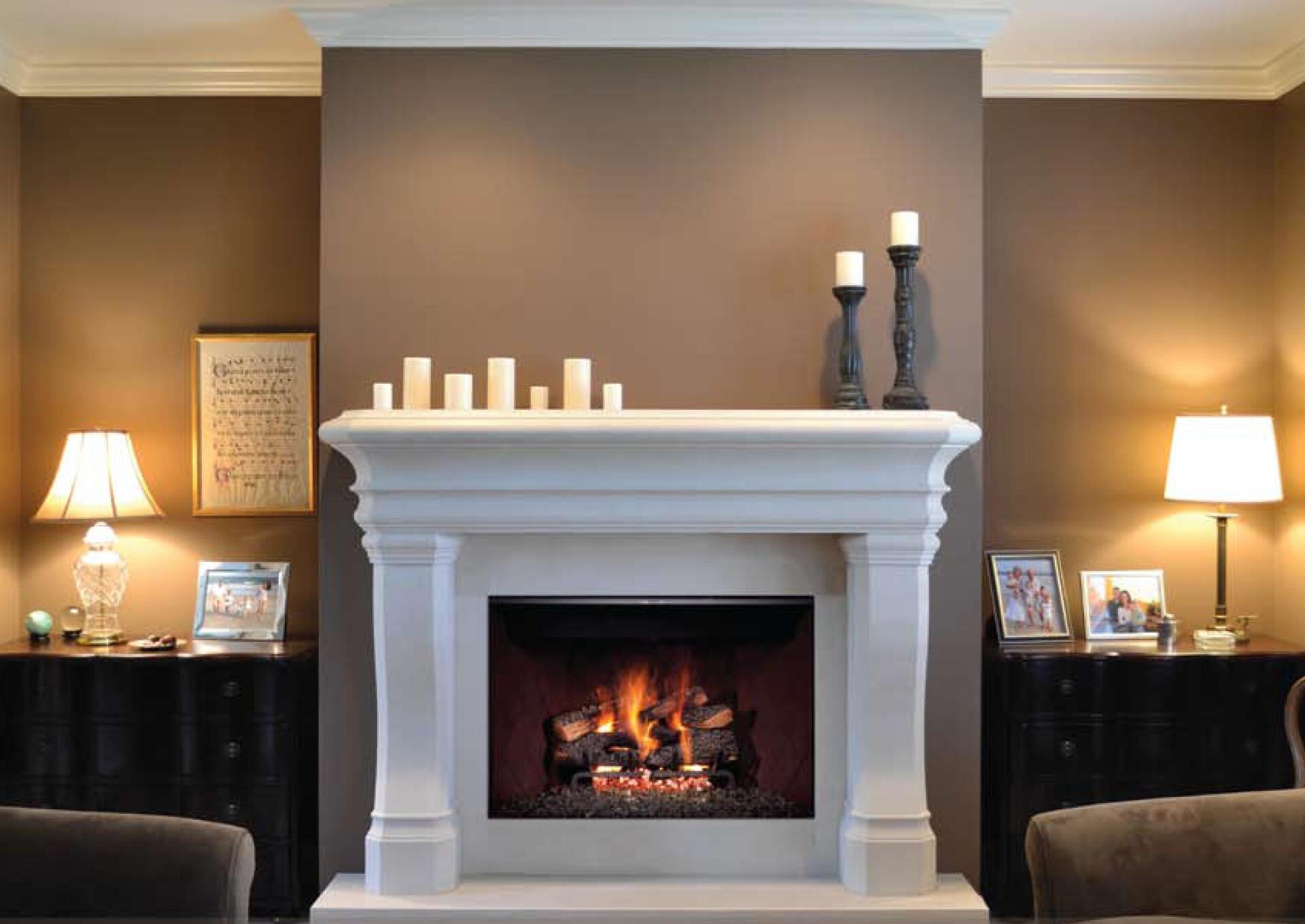 Classic Room with Nice Fireplace — Addison, TX — Fireplace & Grill Factory Outlet