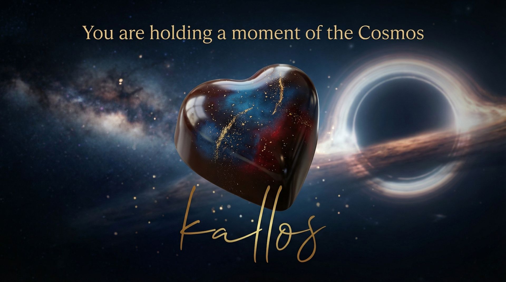 handcrafted bonbon haert insired by COCMOS