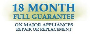 18 Month Full Guarantee — Kalamazoo, MI — Ted's Appliance