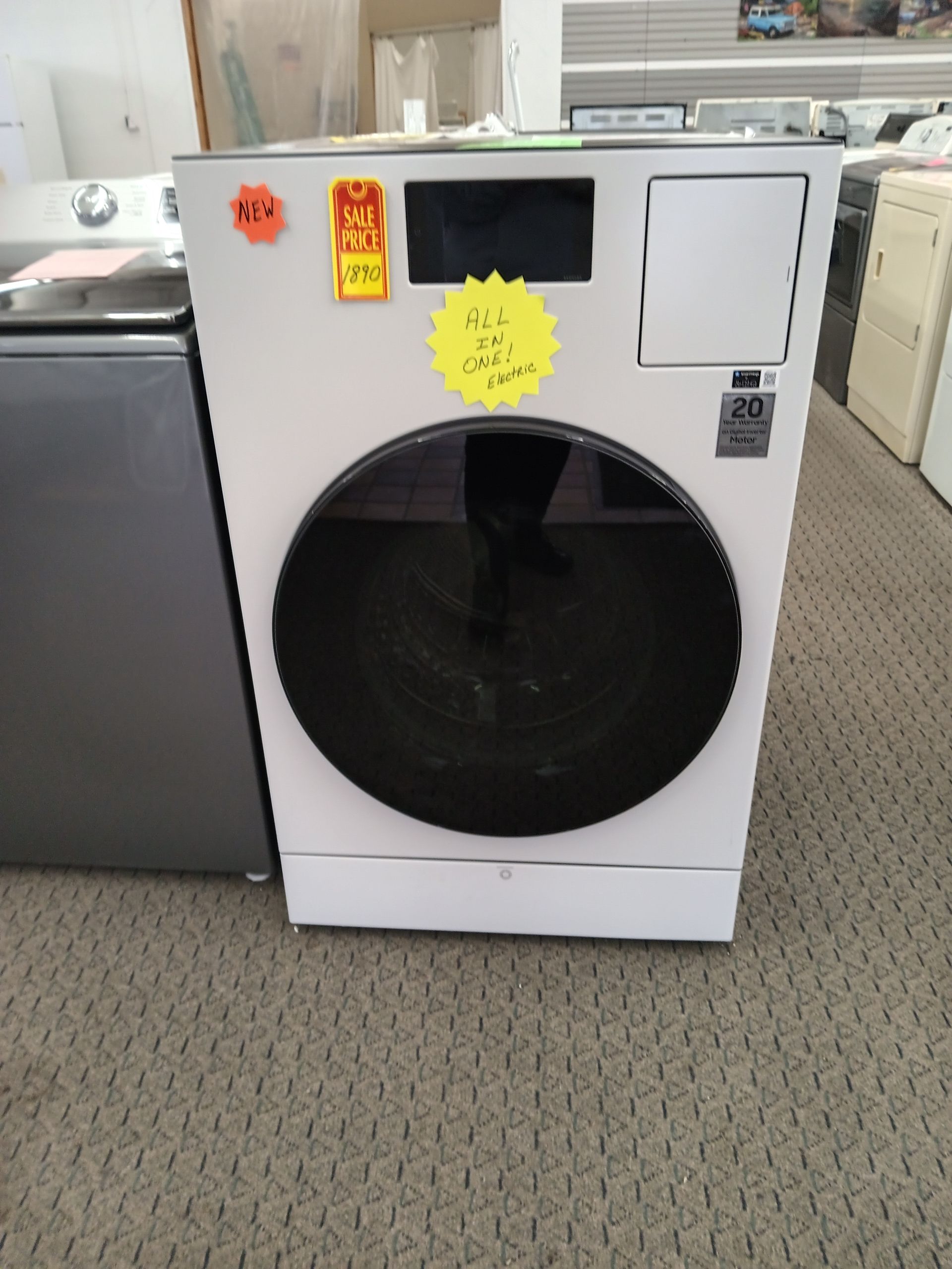 NEW Samsung All in 1 Washer and Dryer