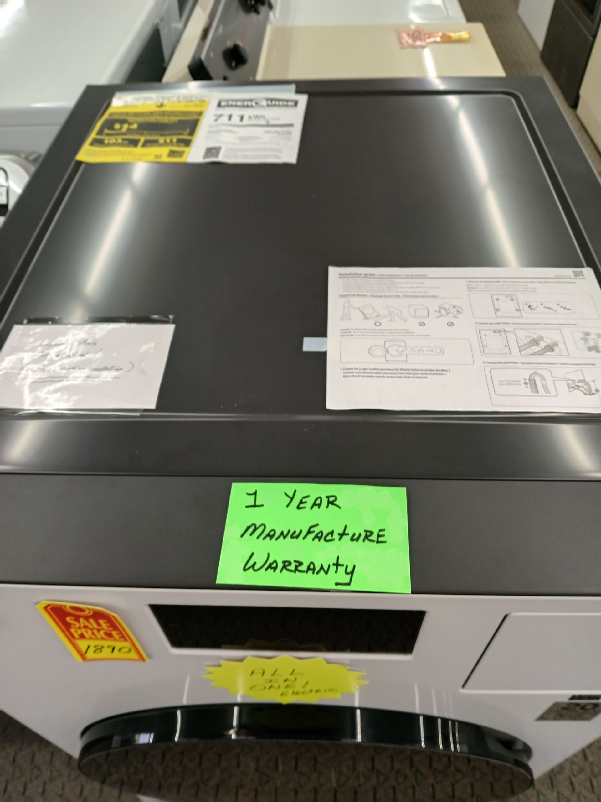 5.3 cubic ft; does need to be vented