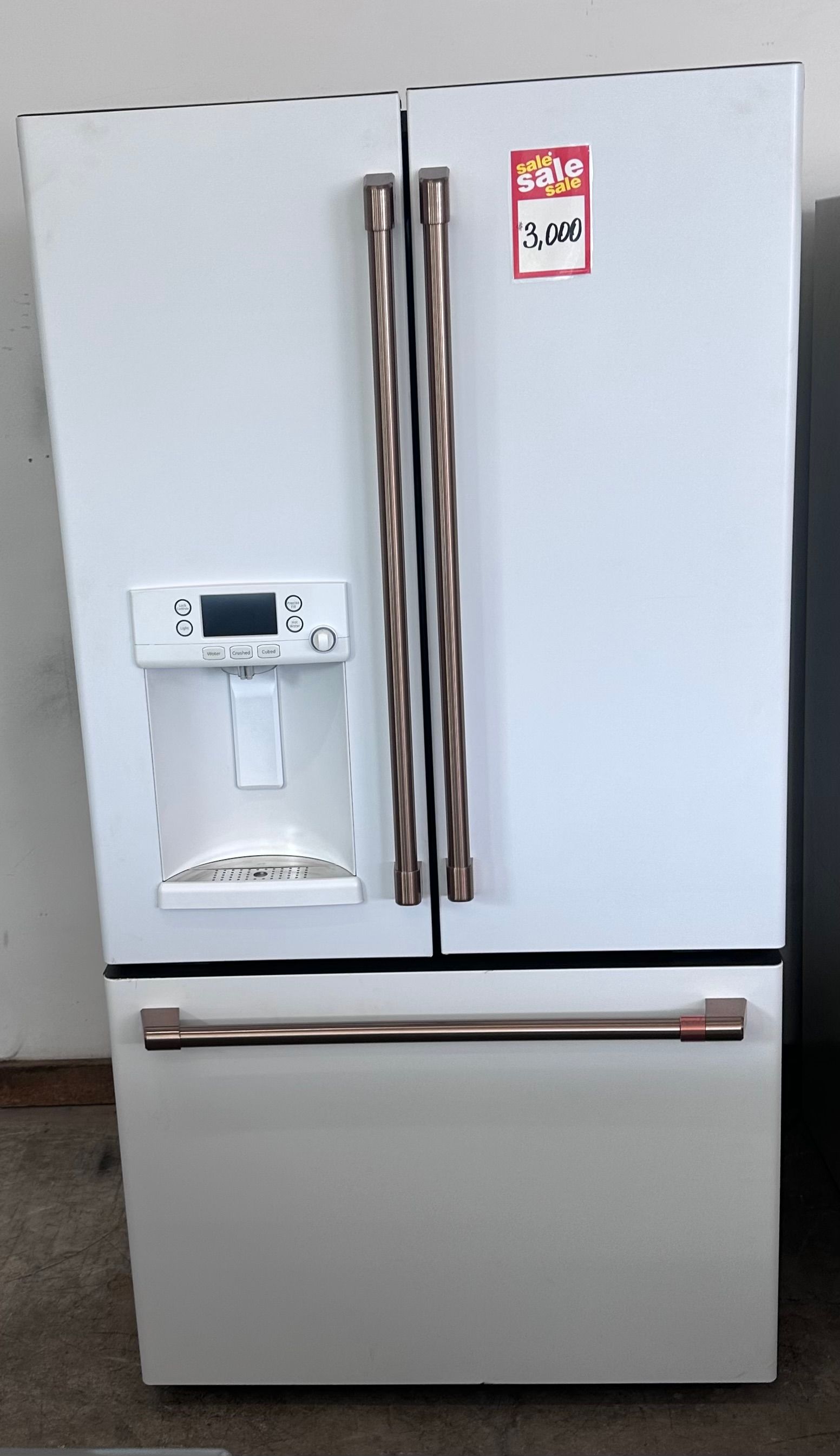 White fridge