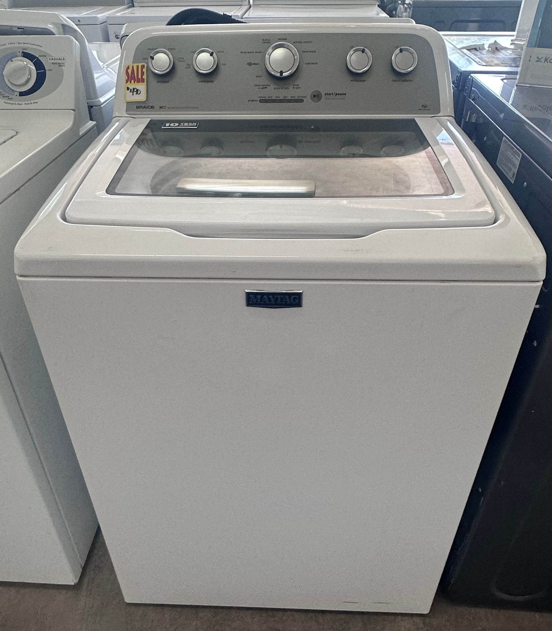 Maytag washer-18 month warranty