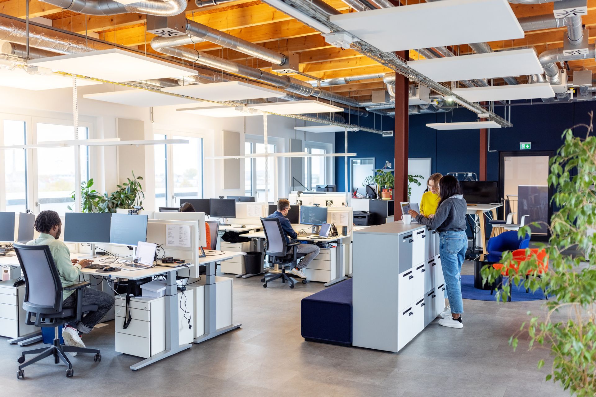 Modern office space designed for focus, productivity, and seamless collaboration Modern office space designed for focus, productivity, and seamless collaboration