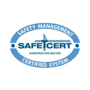 It is a safety management certified system logo.