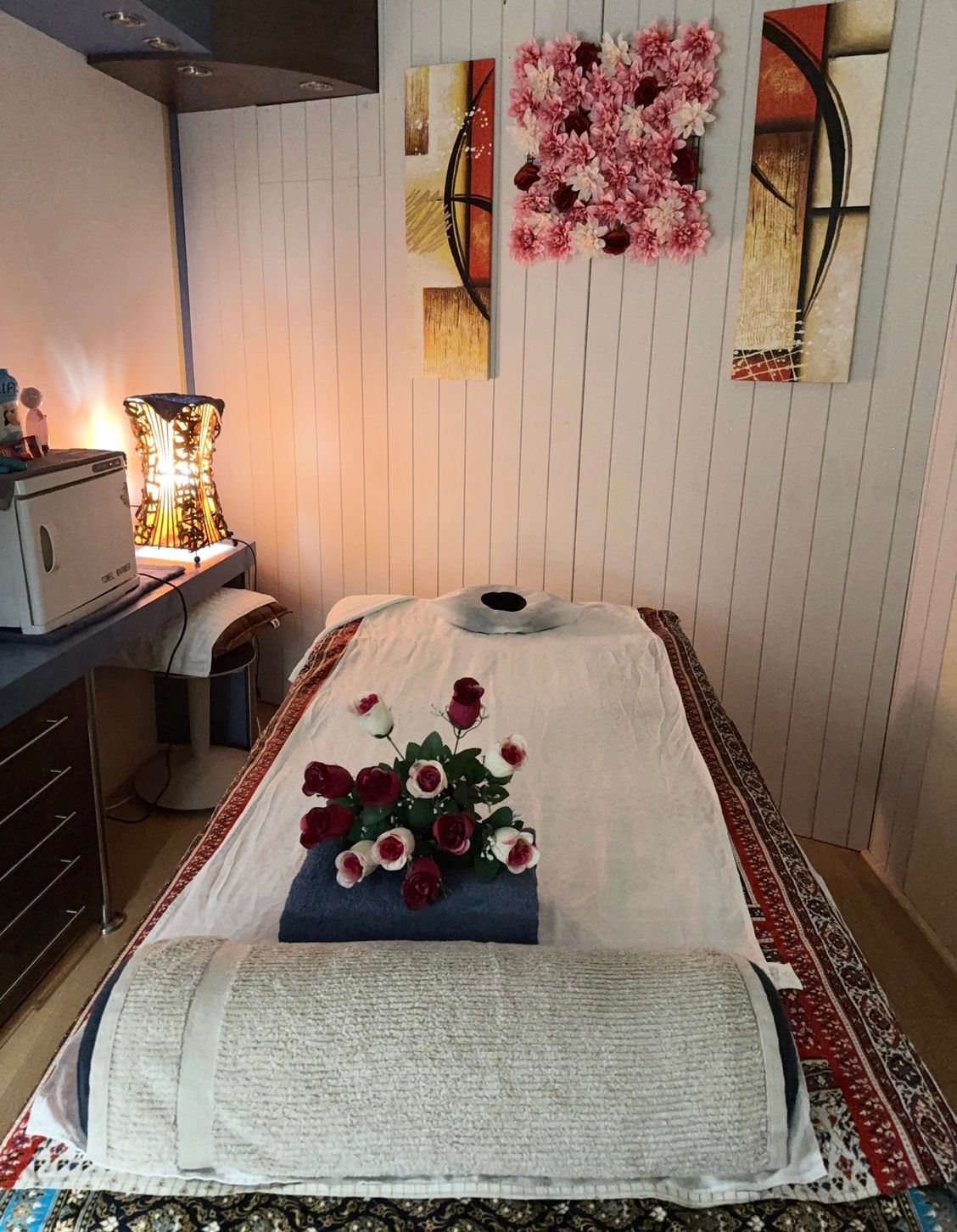 Massage Room of Narin Thai Massage in Cardiff 