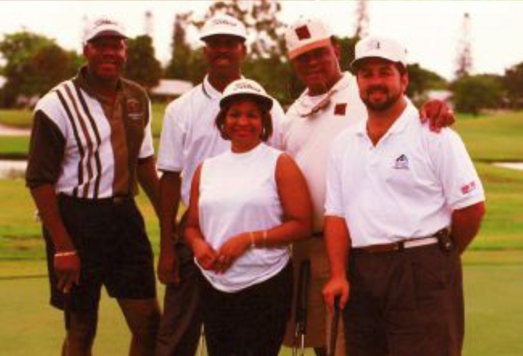 Wyman Frederick Golfing