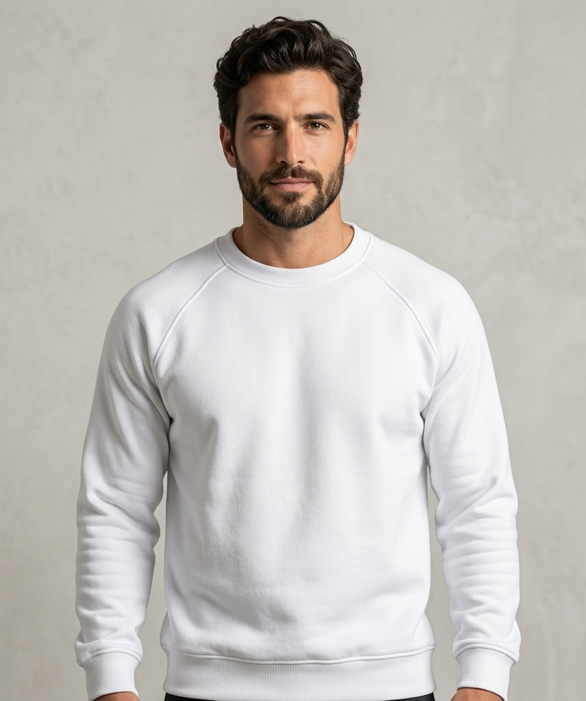 Buzo Cuello redondo Blanco