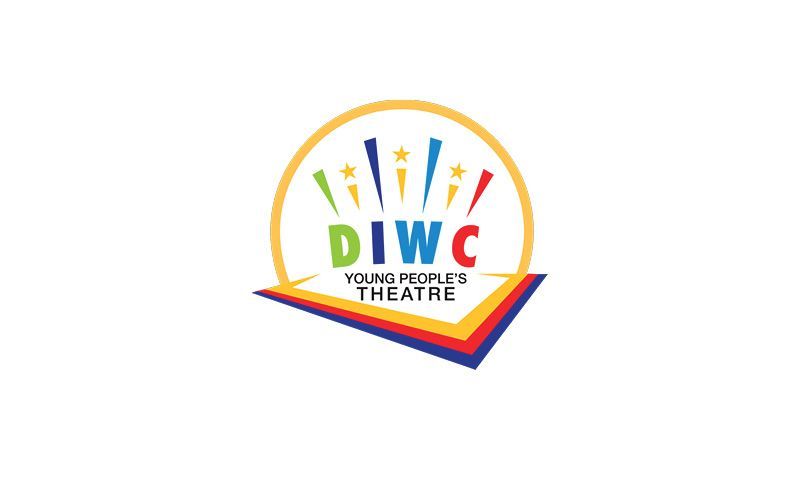 DIWC young people's theatre logo.