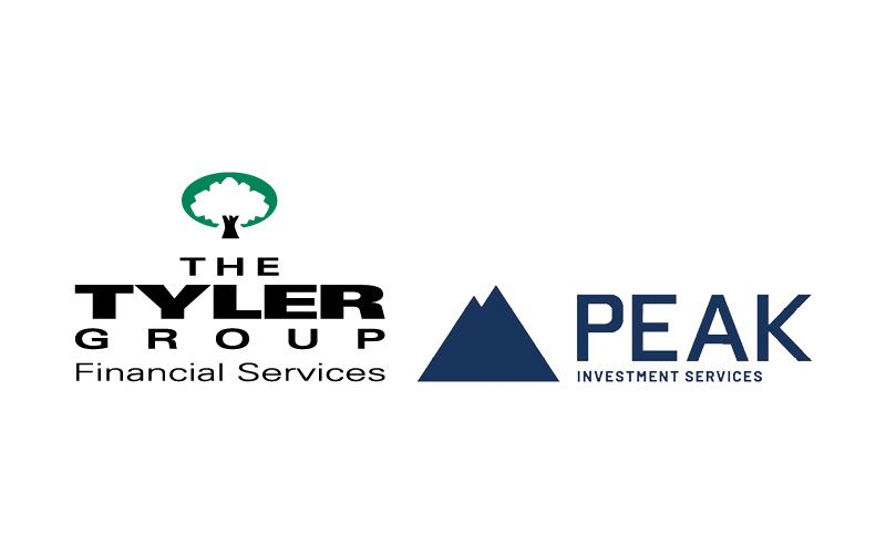 Tyler Group Financial Services and Peak Investment Services logos.