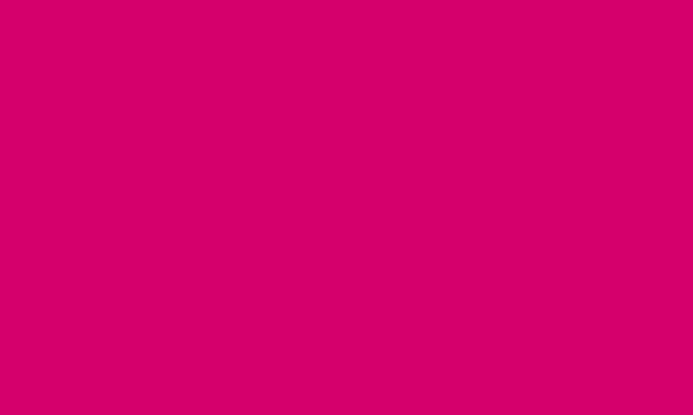Bright pink background.