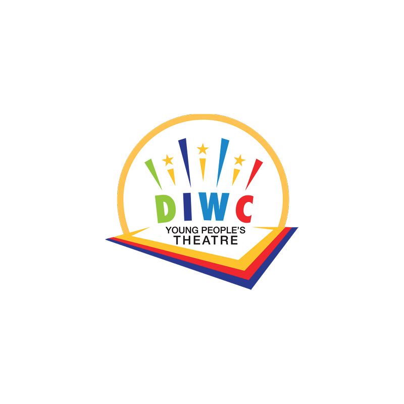 A logo for the diwc young people 's theatre