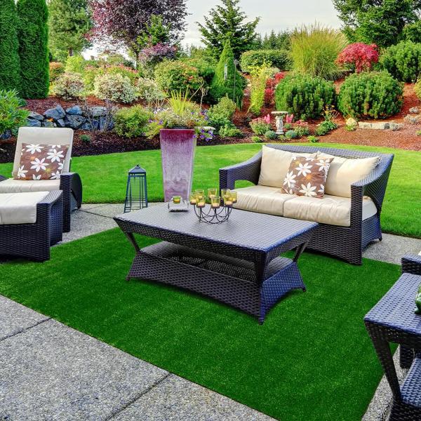 Details about   Xlx Turf Realistic Artificial Grass Rug Indoor Outdoor Garden Lawn Landscape Bac 