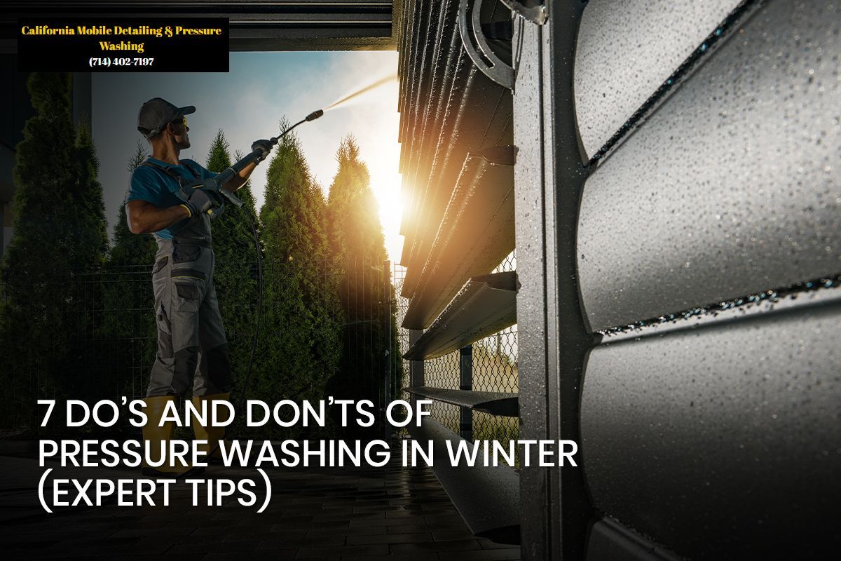 7 Do’s and Don’ts of Pressure Washing in Winter