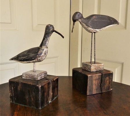 caved wooden decoy birds country oak furniture the antiques source steeple ashton Wiltshire BA14 6HH