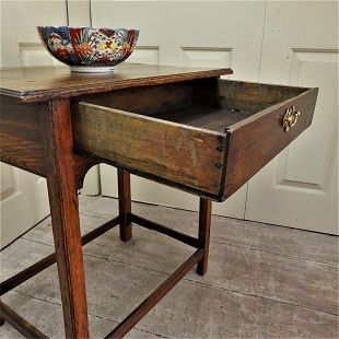 georgian fruitwood side table the antiques source ba14 6hh