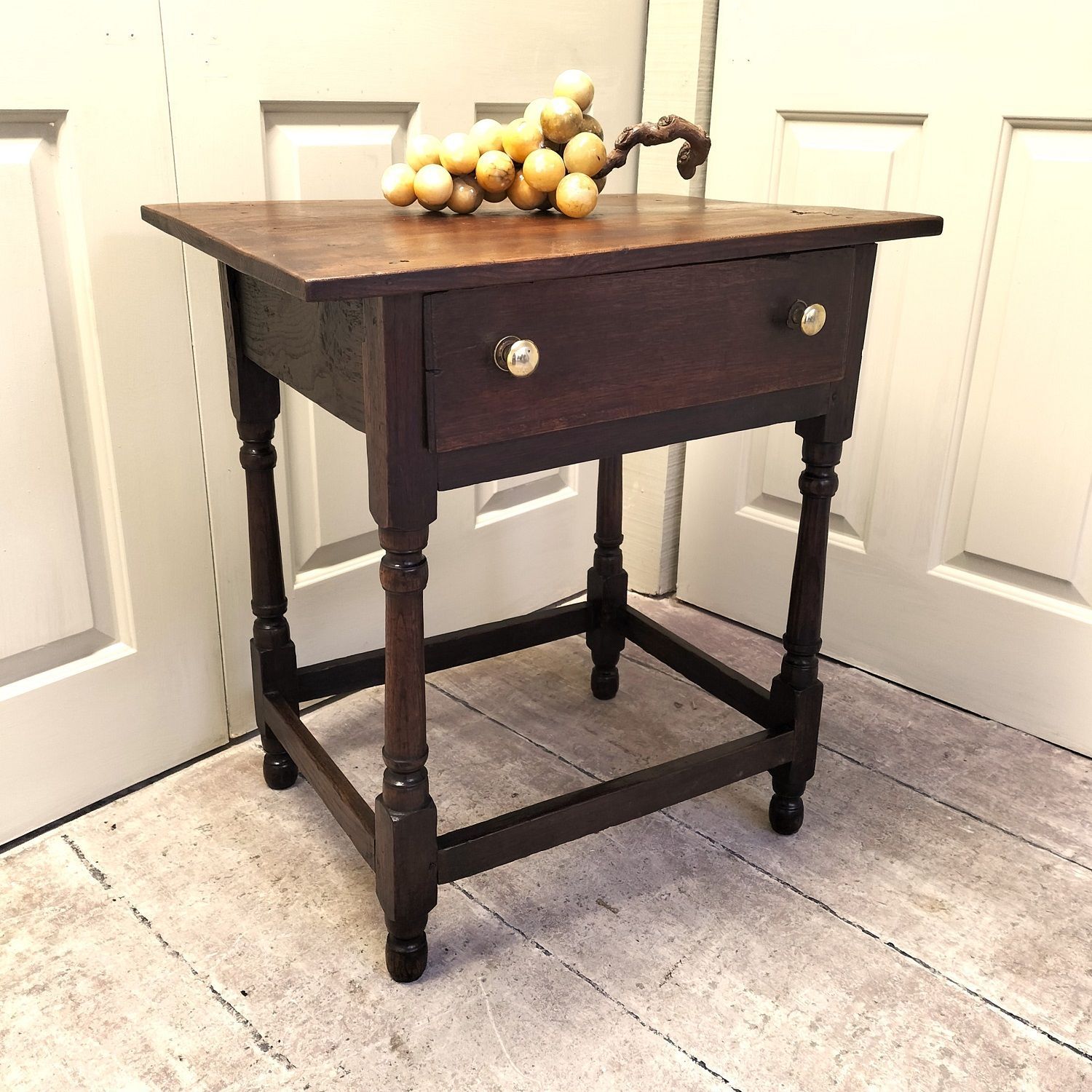 small oak and elm side table The ANTIQUES SOURCE BA14 6HH 