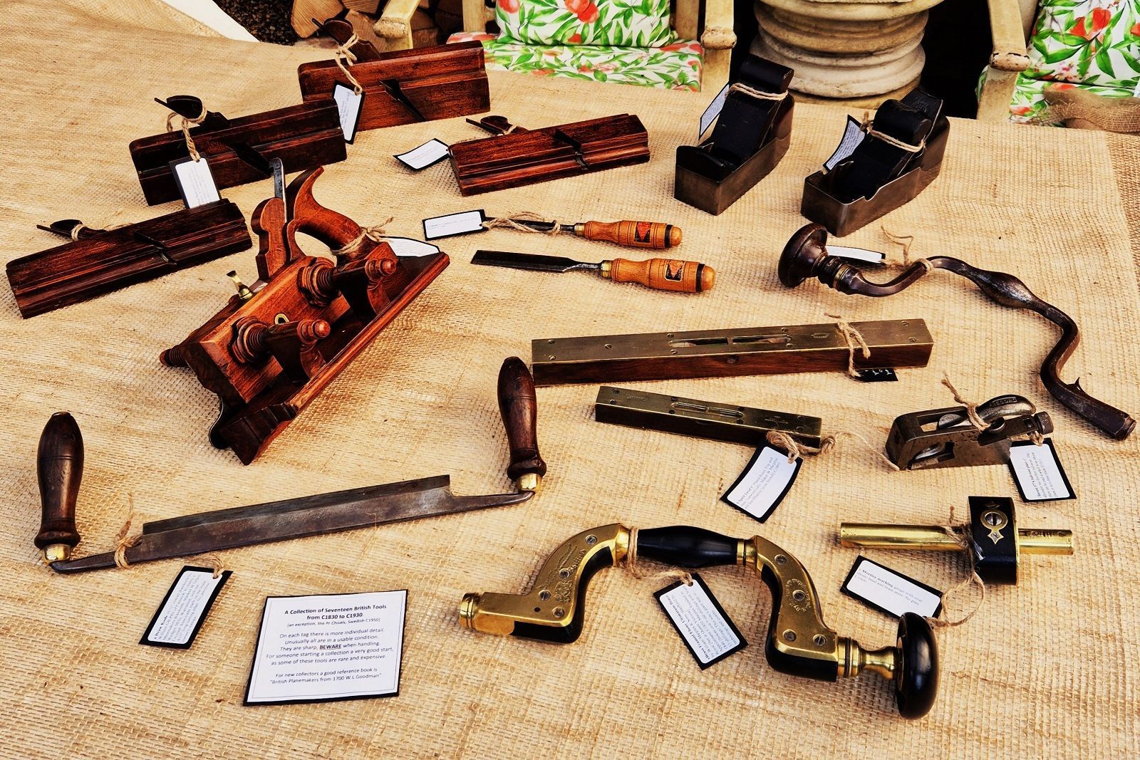 Collection of late 19th early 19th c wood working tools the antiques source ba14 6hh