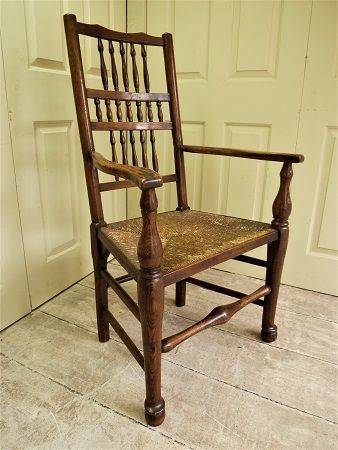 spindle back carver chair country oak furniture the antiques source steeple ashton Wiltshire BA14 6HH