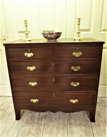 Mahogany chest of drawers country oak furniture the antiques source steeple ashton Wiltshire BA14 6HH