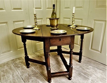 Dinning table gateleg country oak furniture the antiques source steeple ashton Wiltshire BA14 6HH