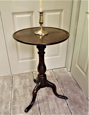 candle stand  Tripod table country oak furniture the antiques source steeple ashton Wiltshire BA14 6HH