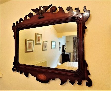 Mahogany mirror country oak furniture the antiques source steeple ashton Wiltshire BA14 6HH