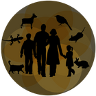 family-pets-silhouettes
