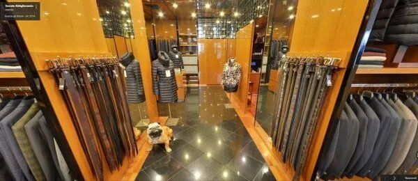 negozio di abbigliamento su misura