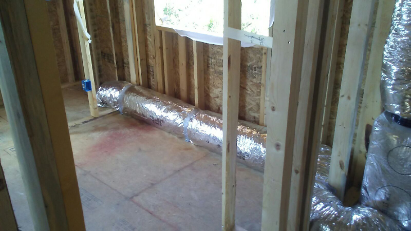 new construction hvac installation