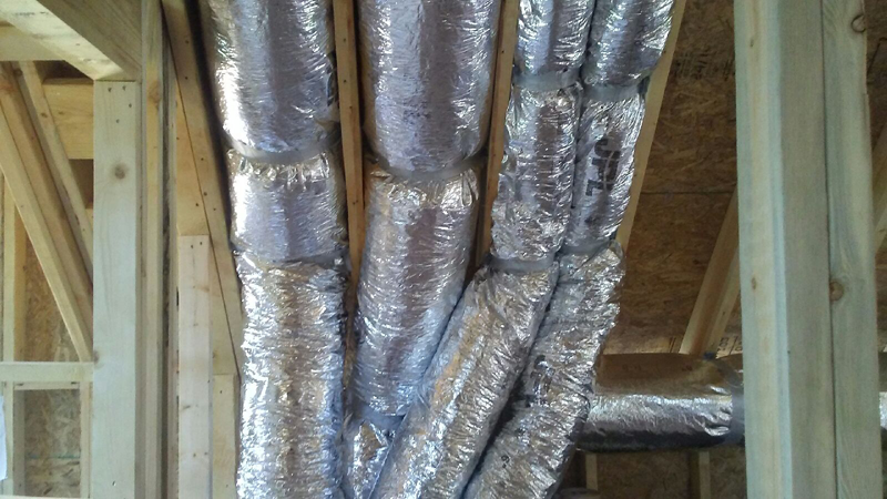 new construction duct work