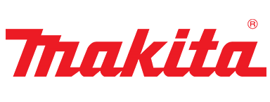 Red Makita logo on a white background